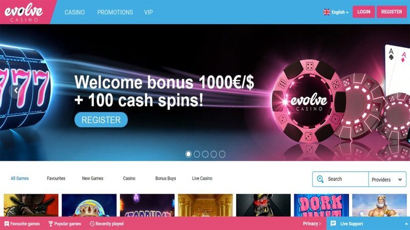 Evolve casino connexion à France